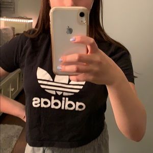 ADIDAS CROPPED TEE